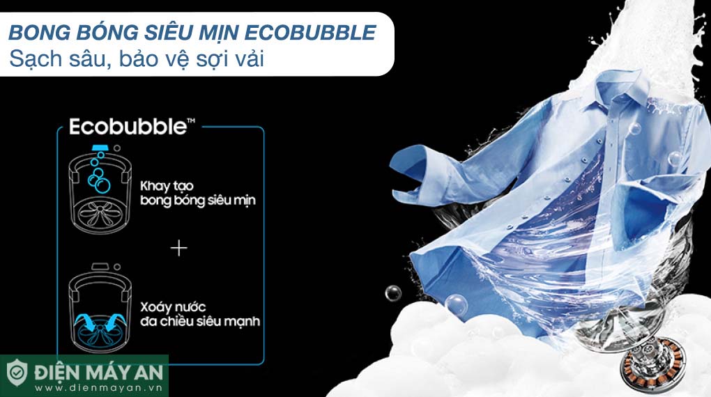 Máy Giặt Samsung Inverter 12 Kg WA12CG5886BVSV